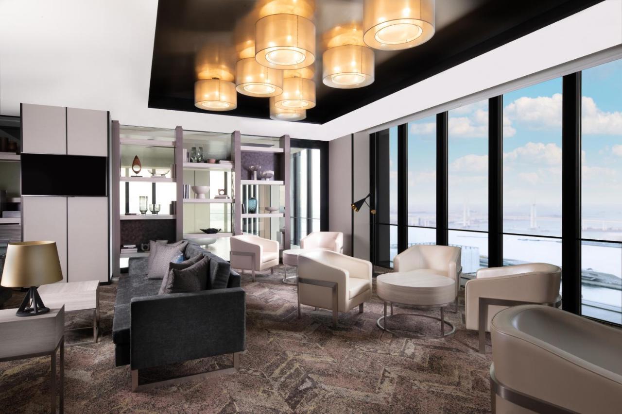 Oakwood Suites Yokohama 横滨 外观 照片 The interior of a typical Sky Villa
