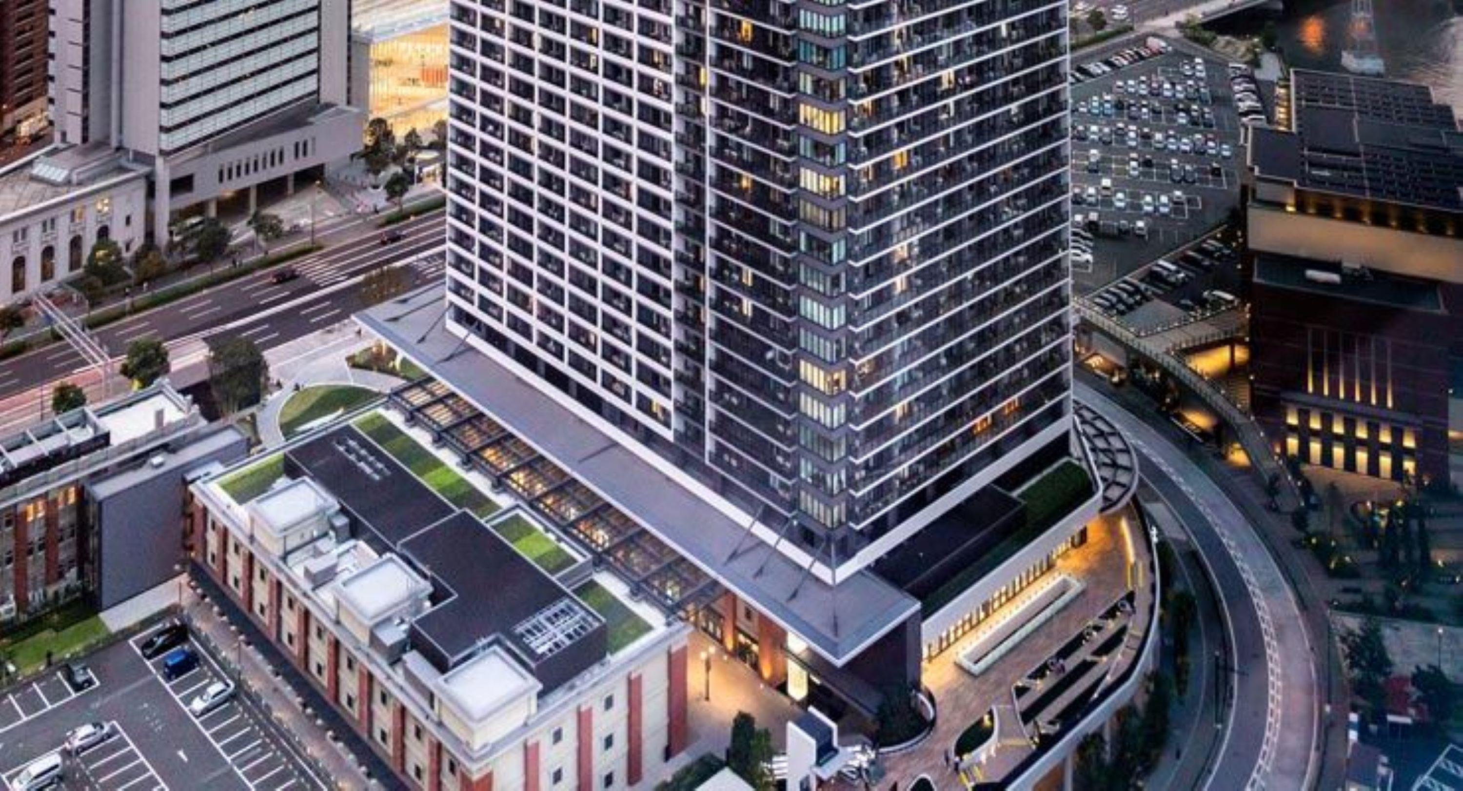 Oakwood Suites Yokohama 横滨 外观 照片 The hotel in 2018