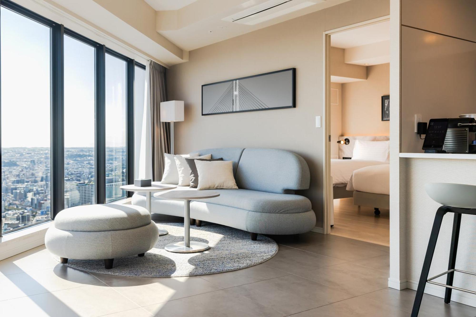 Oakwood Suites Yokohama 横滨 外观 照片 A suite at the hotel